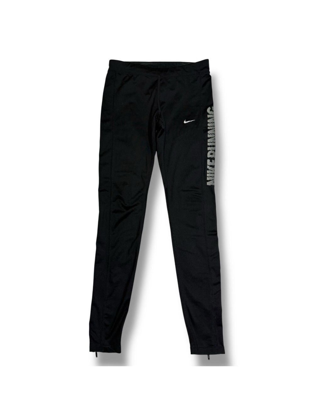 Nike Women’s Power Flash Essential Running Tight Black Size Medium - Picture 2 of 12